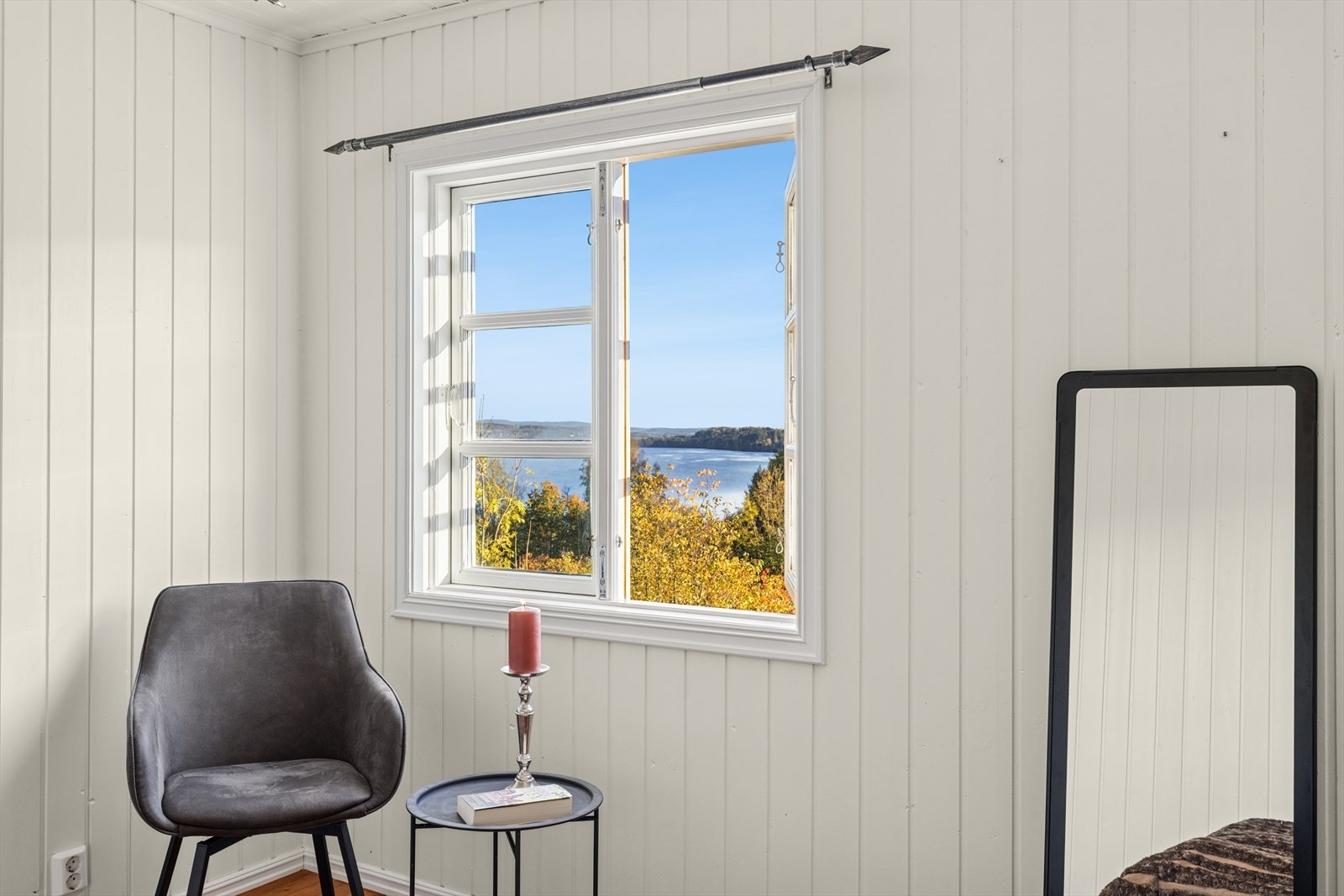 Flott utsikt fra soverommet! Galleribilde