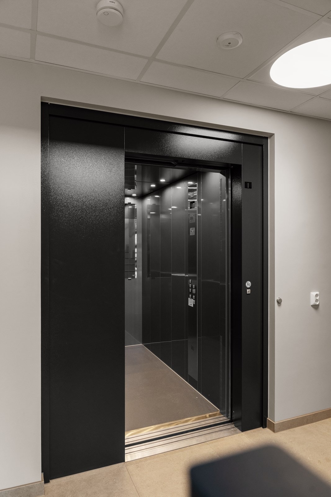 Leilighetskomplekset har moderne fasiliteter som blant annet heis. Galleribilde