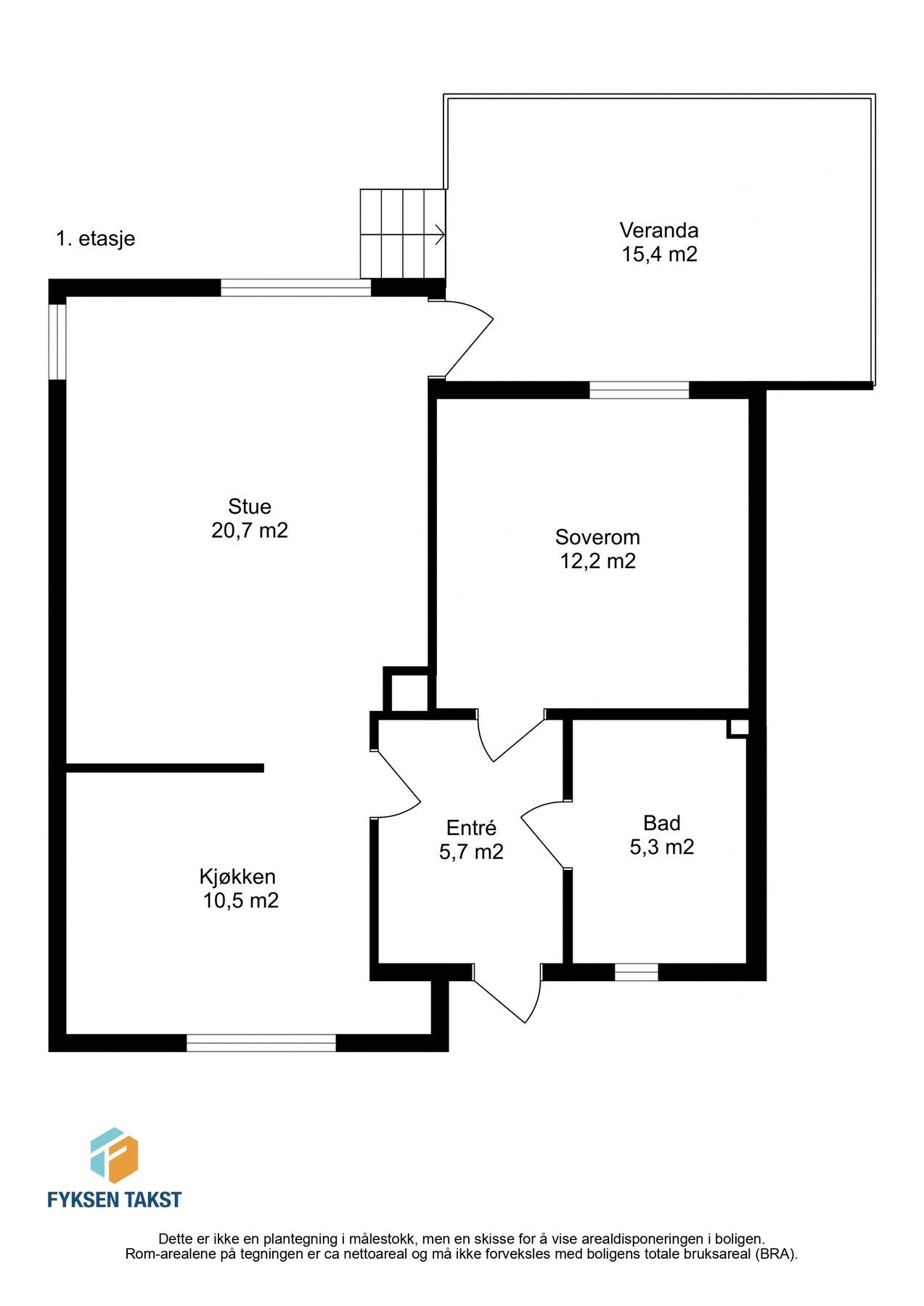 Planskisse. Galleribilde