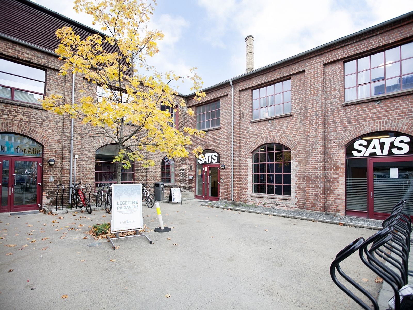 Sats Nydalen ligger like ved Galleribilde