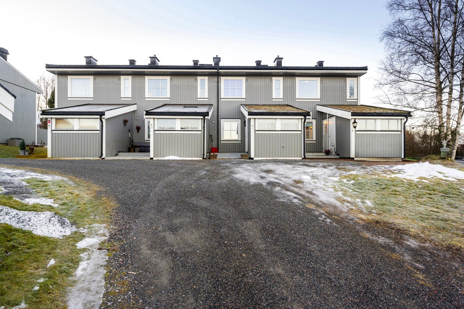 Her kan du starte dagen med sol, frisk luft og kort vei til marka. Galleribilde