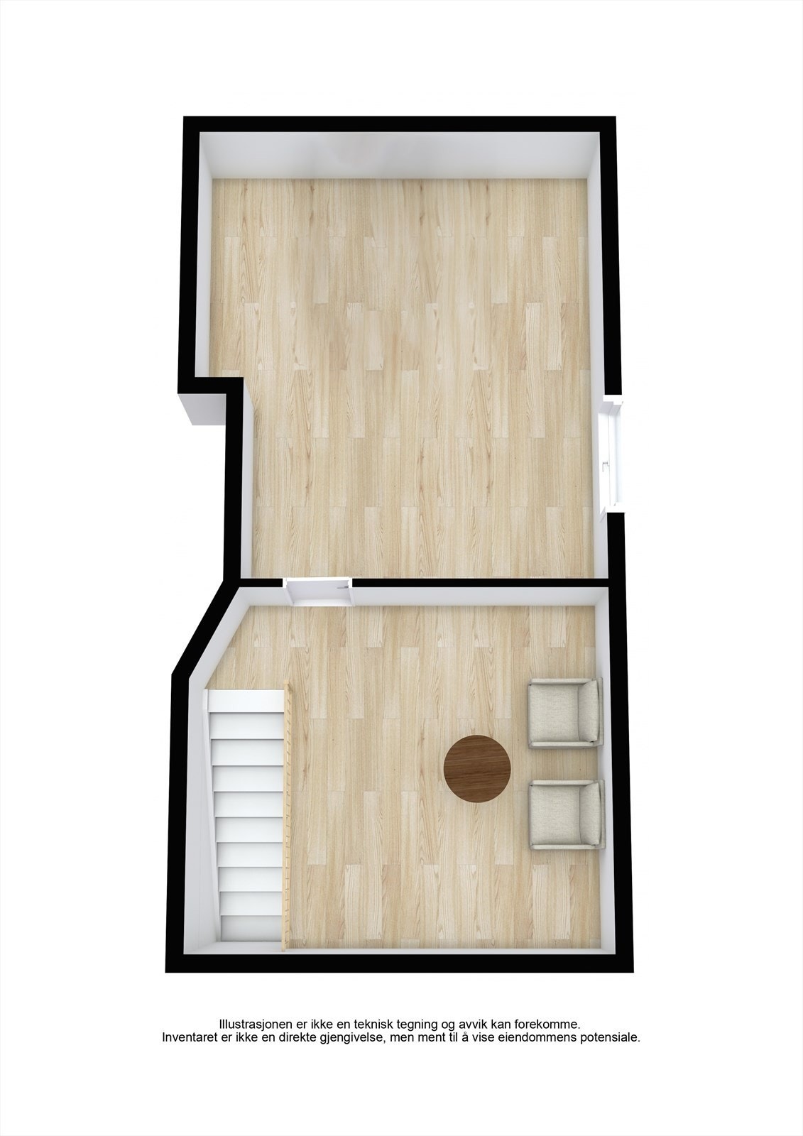 Grønlandsvegen 36 - 3D - 2. Floor - Letterhead Galleribilde