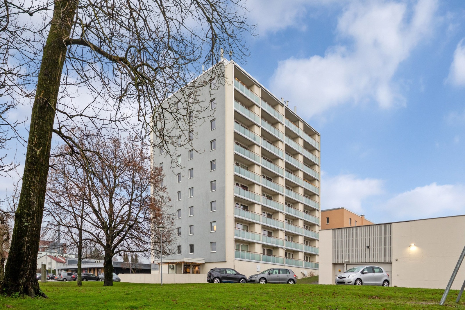 Byggets fasade Galleribilde