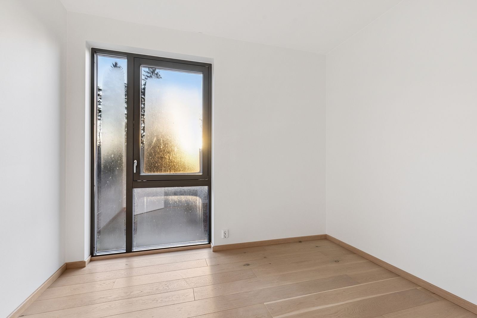 Soverom 2 er på 7,5 kvm og funker bra som barnerom. Galleribilde