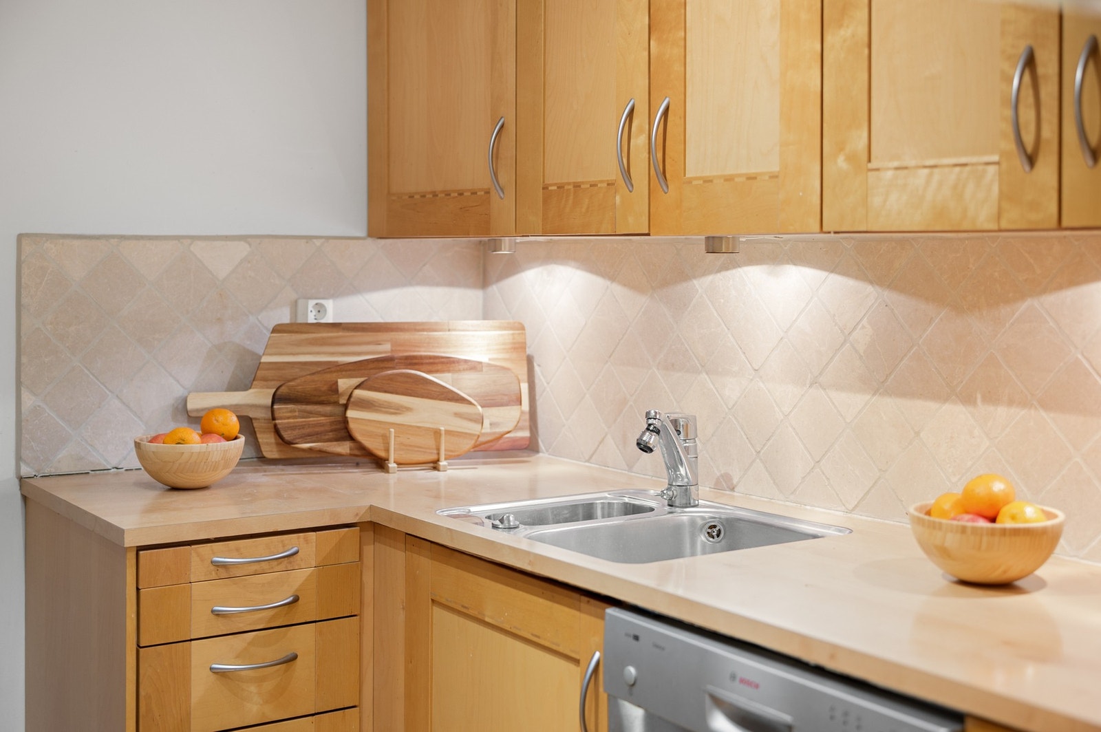 Kjøkkenventilator med avtrekk ut, (ikke kullfilter). Galleribilde