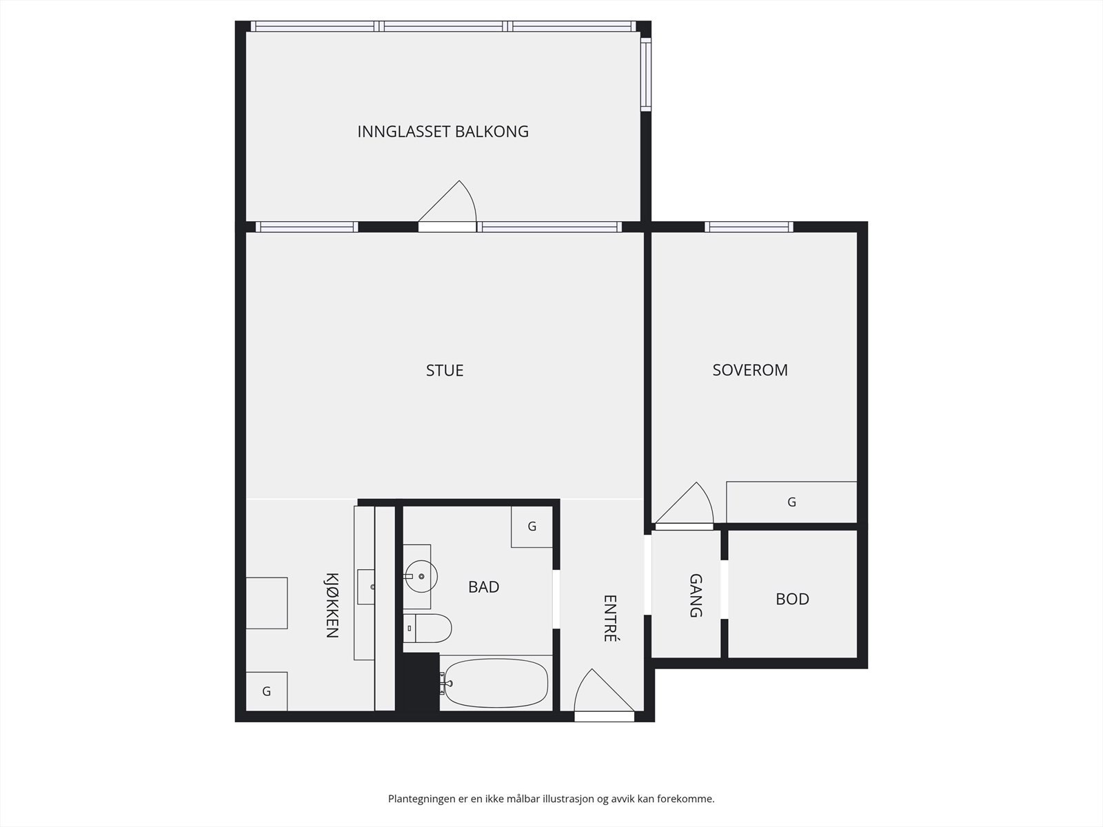 Plantegning. Galleribilde