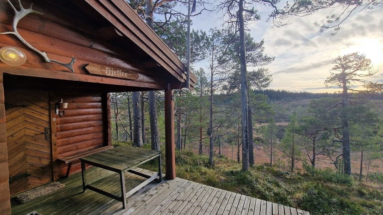 Utsikt fra terasse Galleribilde