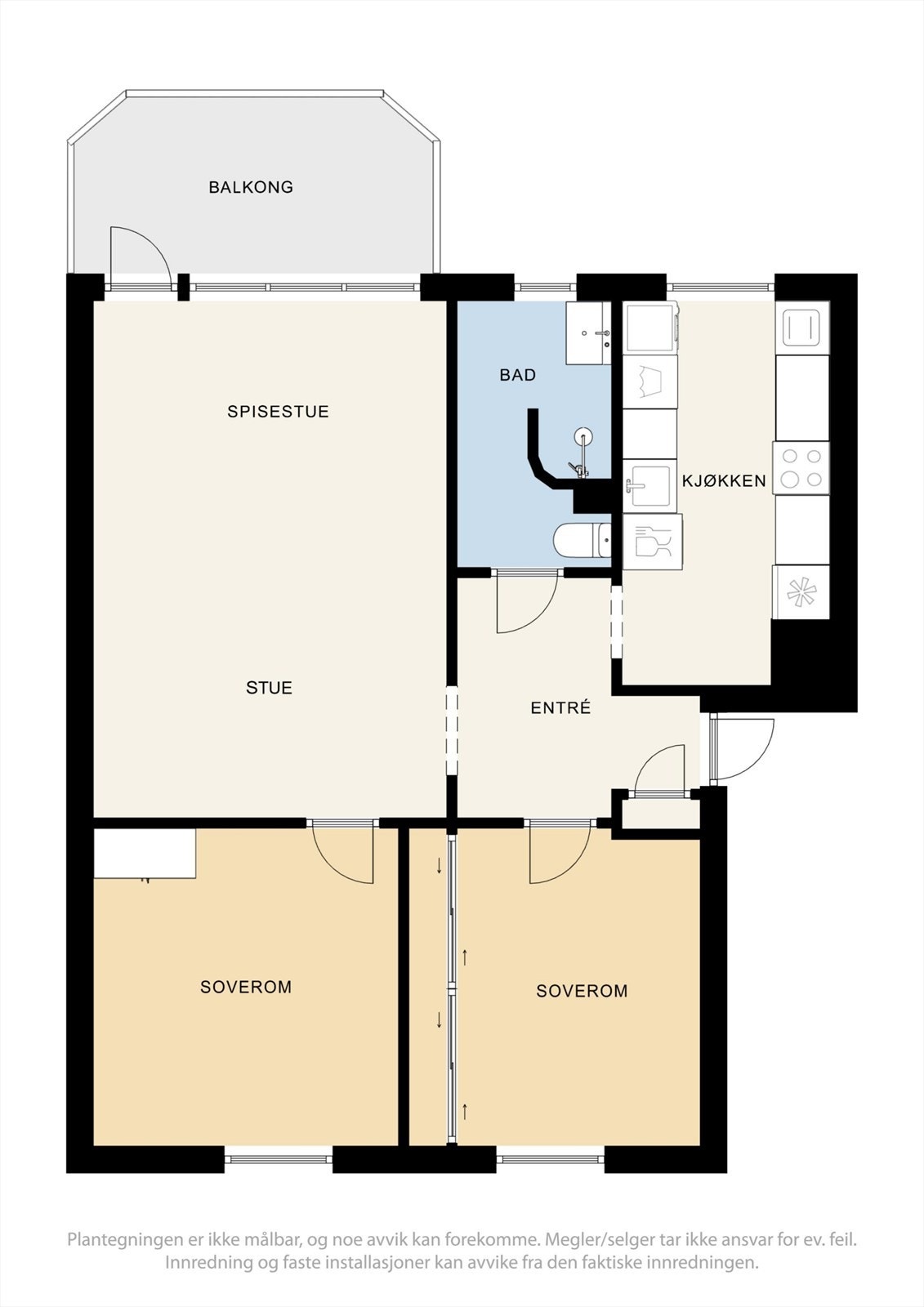 Plantegning. Galleribilde