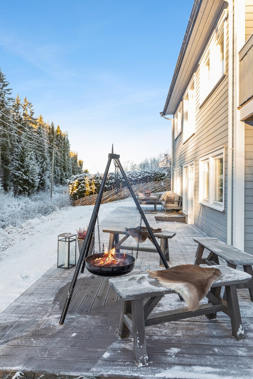 Her er det gode lysforhold på ettermiddagen og kvelden. Galleribilde
