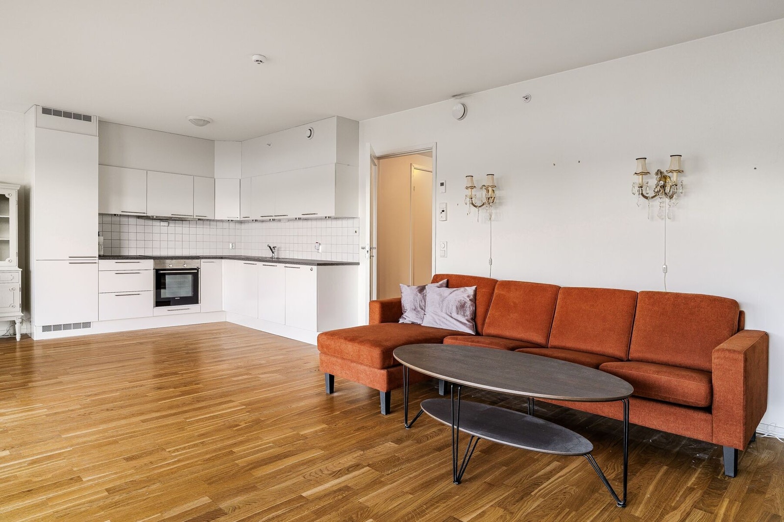 Det er balansert ventilasjon i hele boligen. Galleribilde