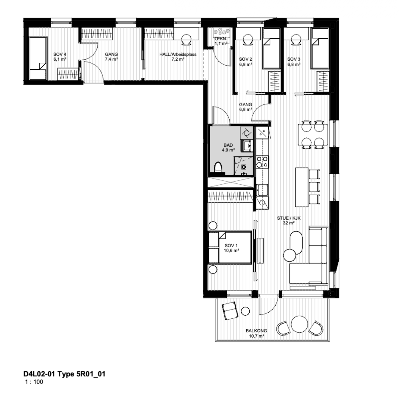 Plantegning Galleribilde