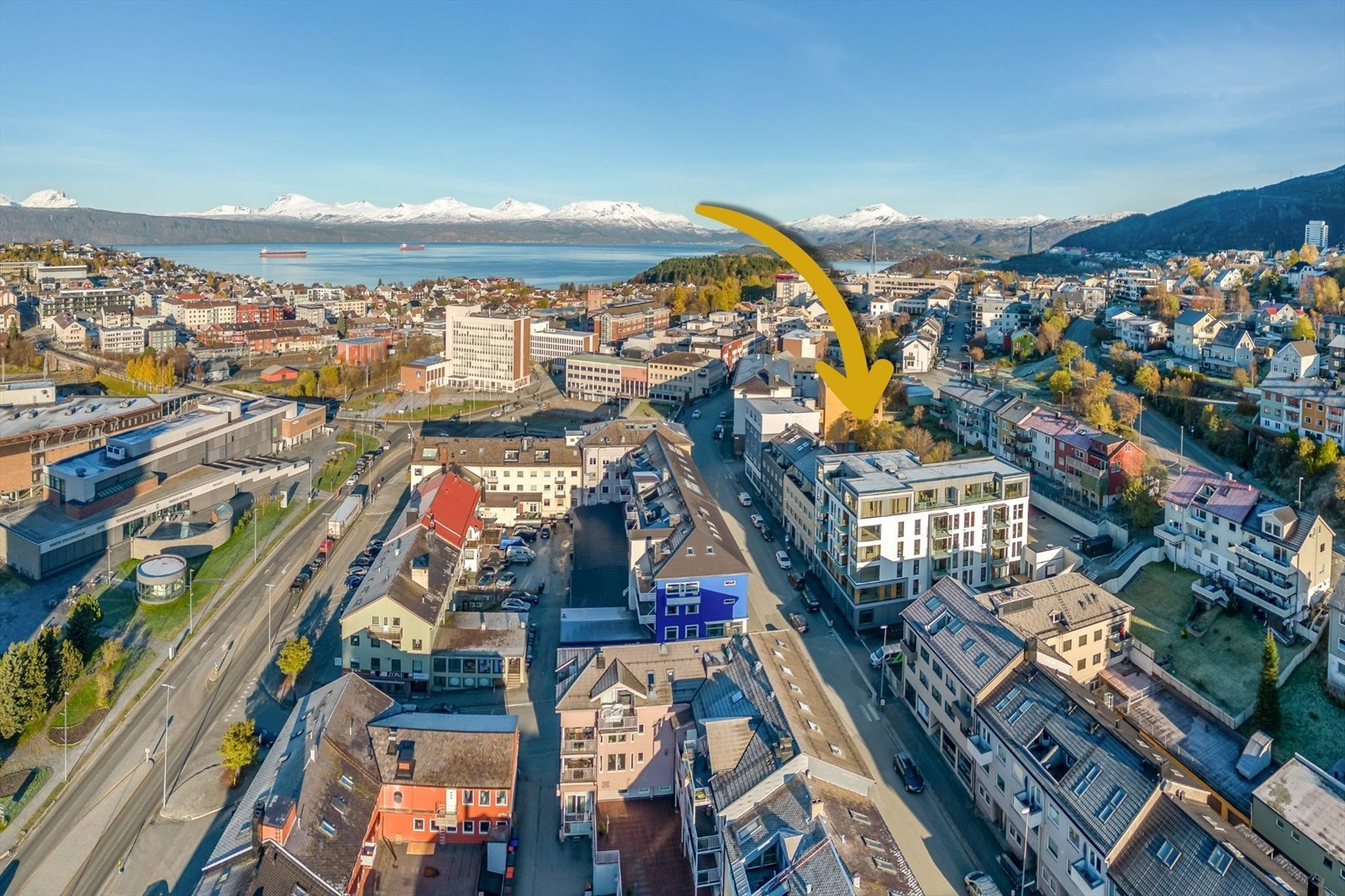 Lettvint og fin beliggenhet midt i sentrum Galleribilde