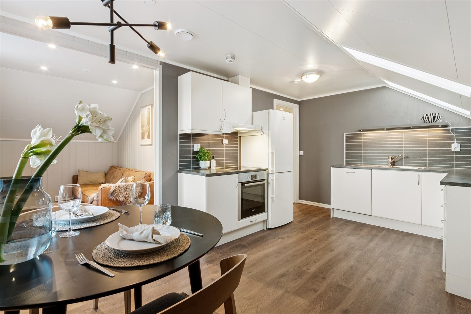 Velkommen til en lekker 1-roms toppleilighet! Galleribilde