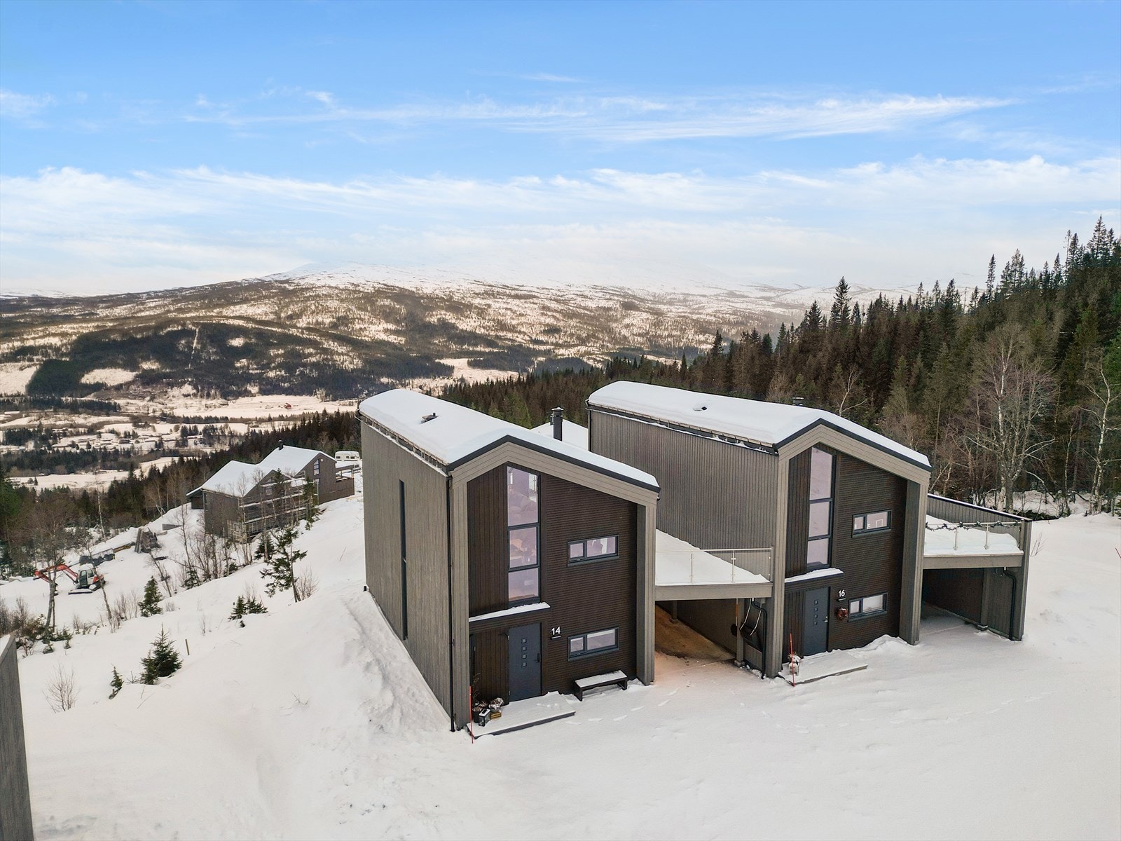 Eiendommen har en flott beliggenhet med ski in/ski out mulighet til Meråker Alpinsenter. Galleribilde