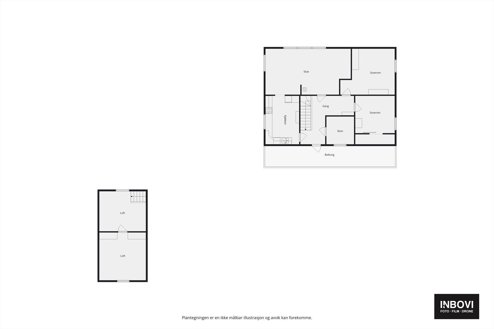 Plantegning 2.etg Galleribilde