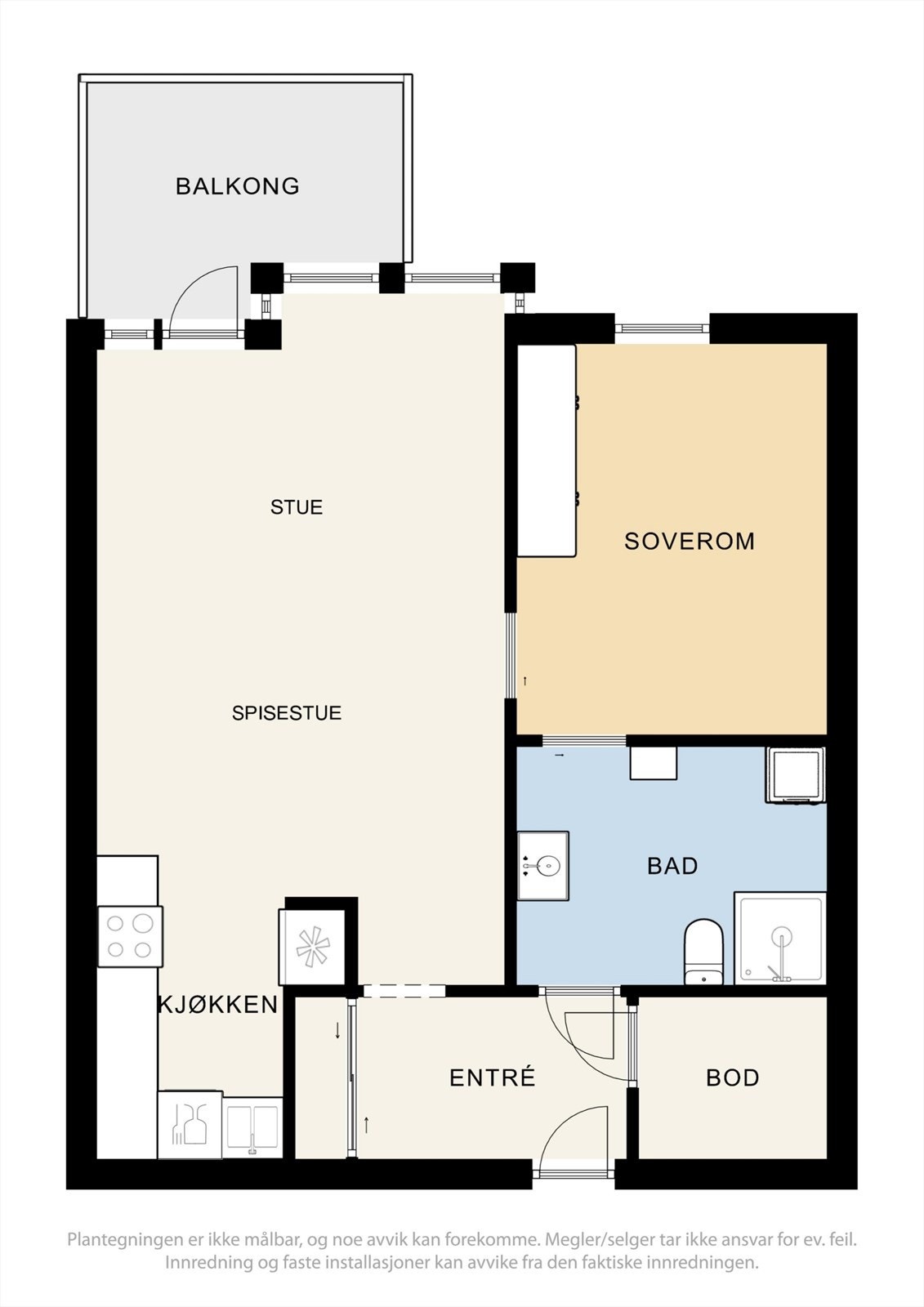 Plantegning. Galleribilde