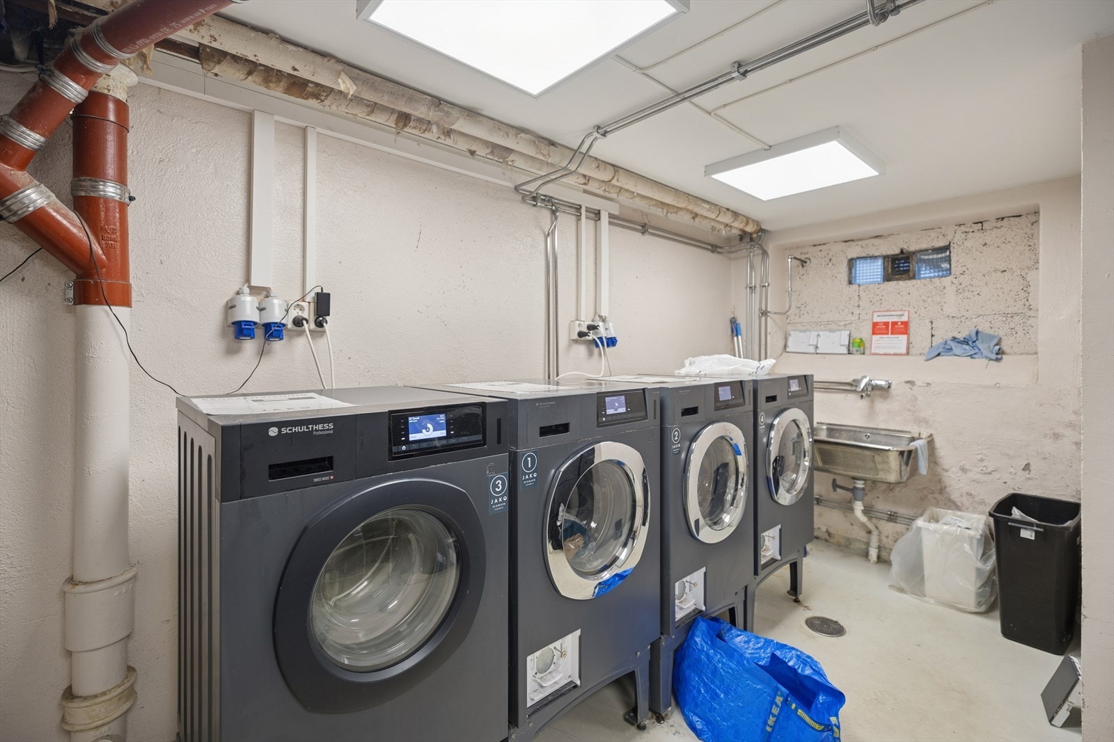 Gratis fellesvaskeri i kjeller. Galleribilde