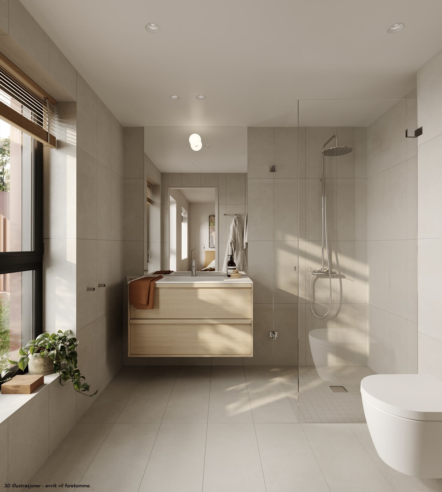 Eksempel på bad fra interiørkonsept Luft Galleribilde