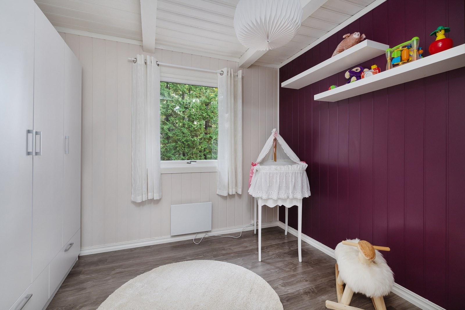 Dette rommet er ideelt som barnerom. Galleribilde