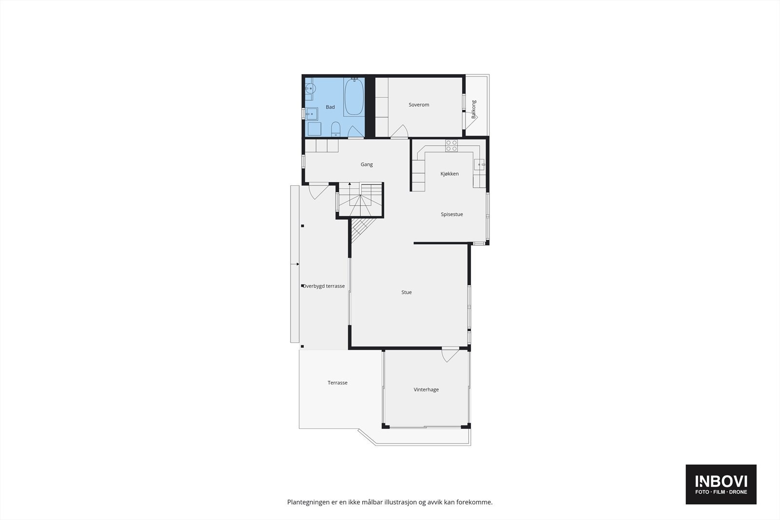 Plantegning | Hovedetasje Galleribilde