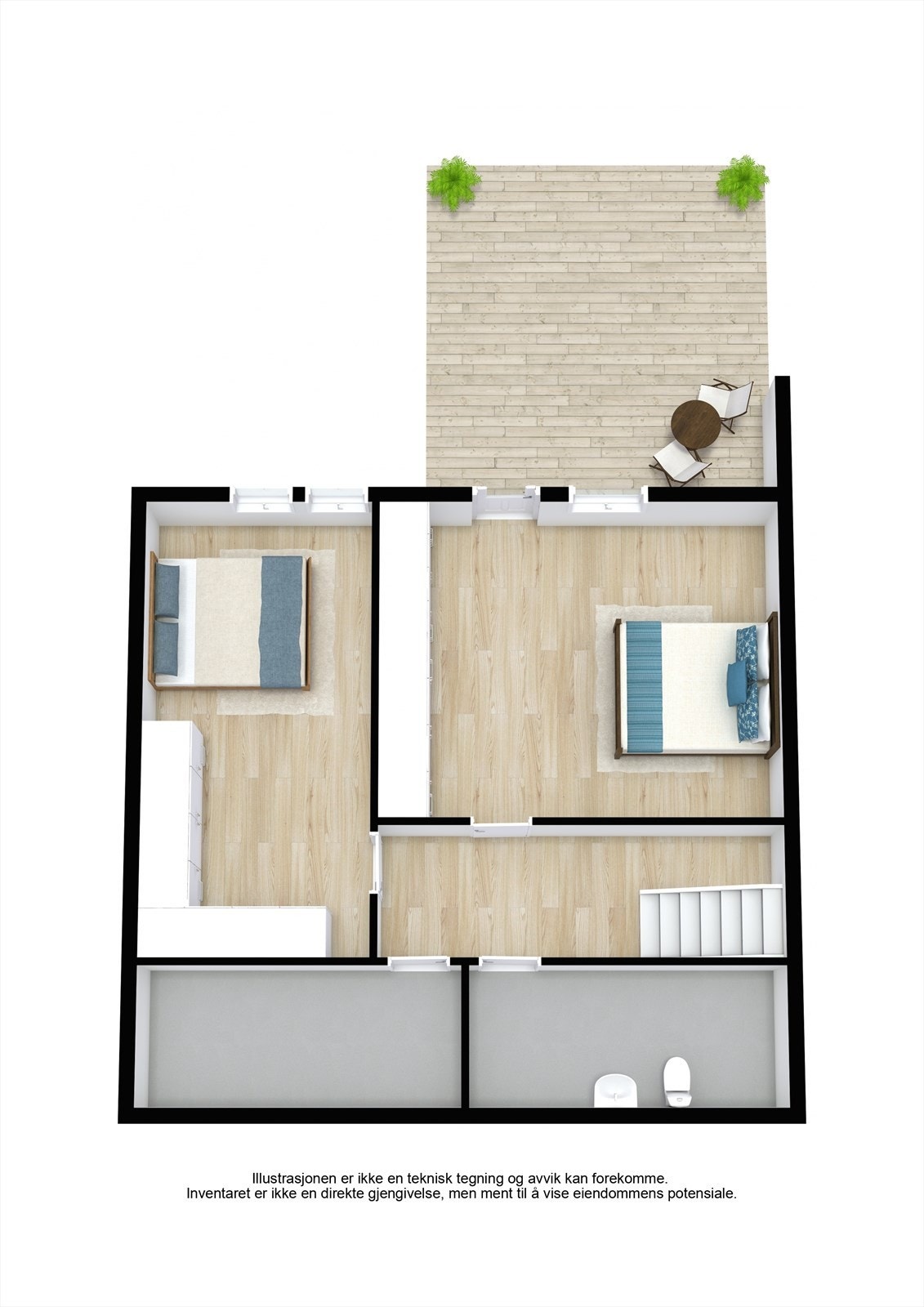 Balders Vei 39 - 3D - 1. Floor - Letterhead Galleribilde