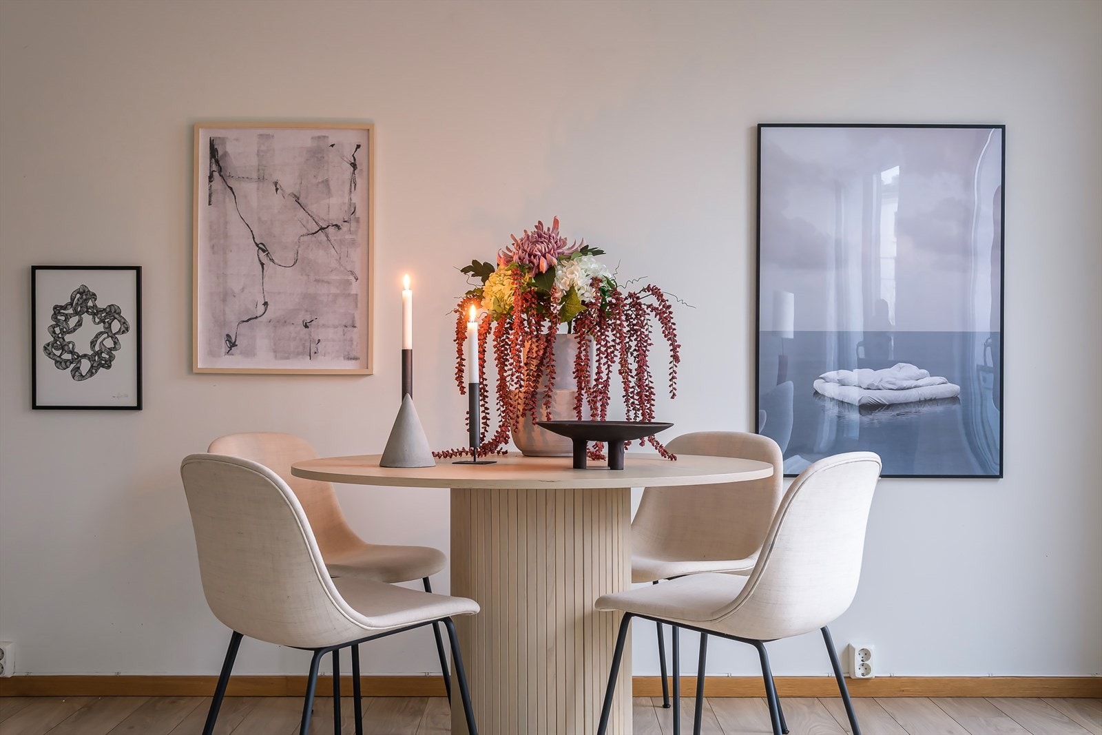 God plass for en spiseplass Galleribilde