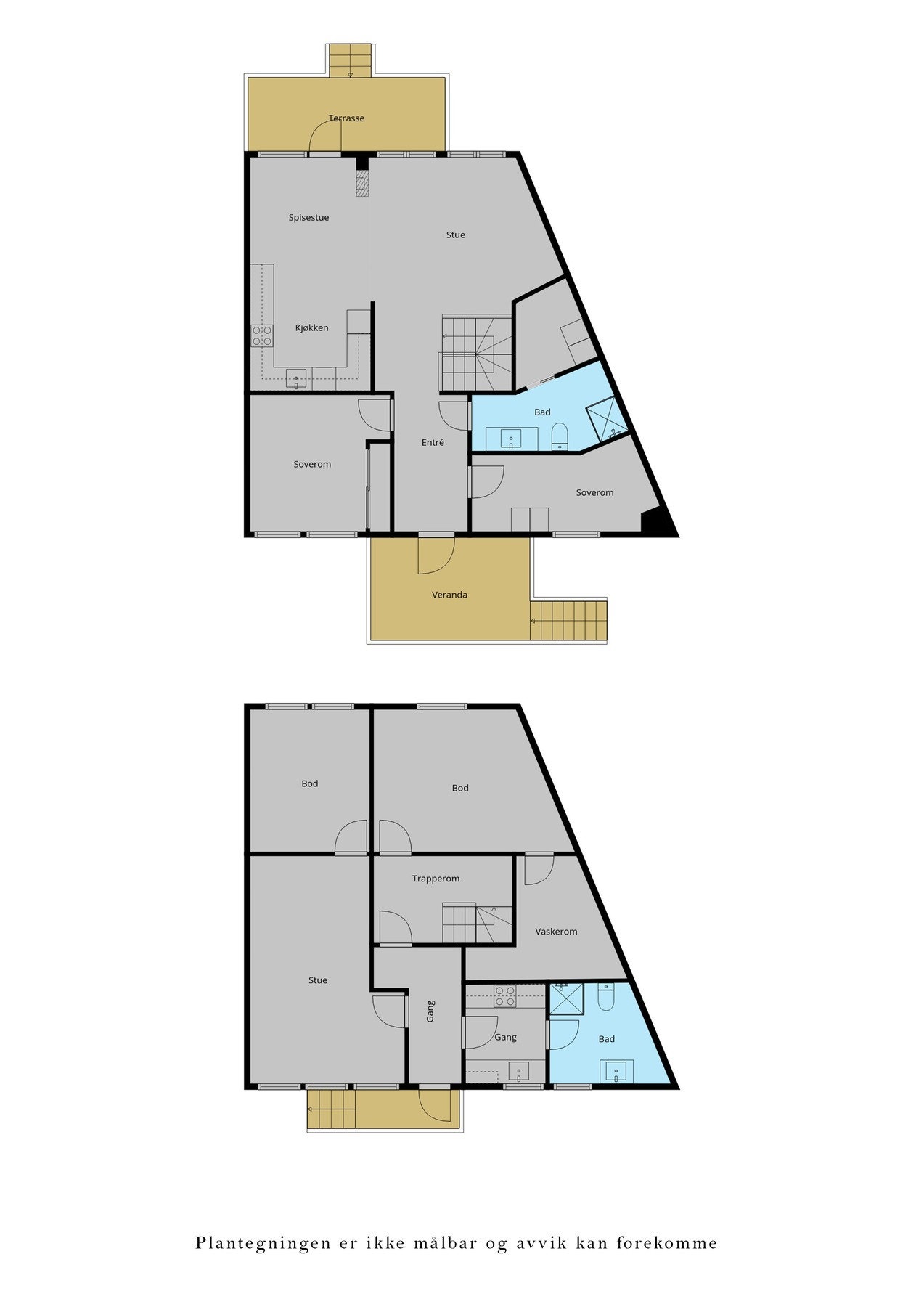 Veiledende plantegninger. Galleribilde