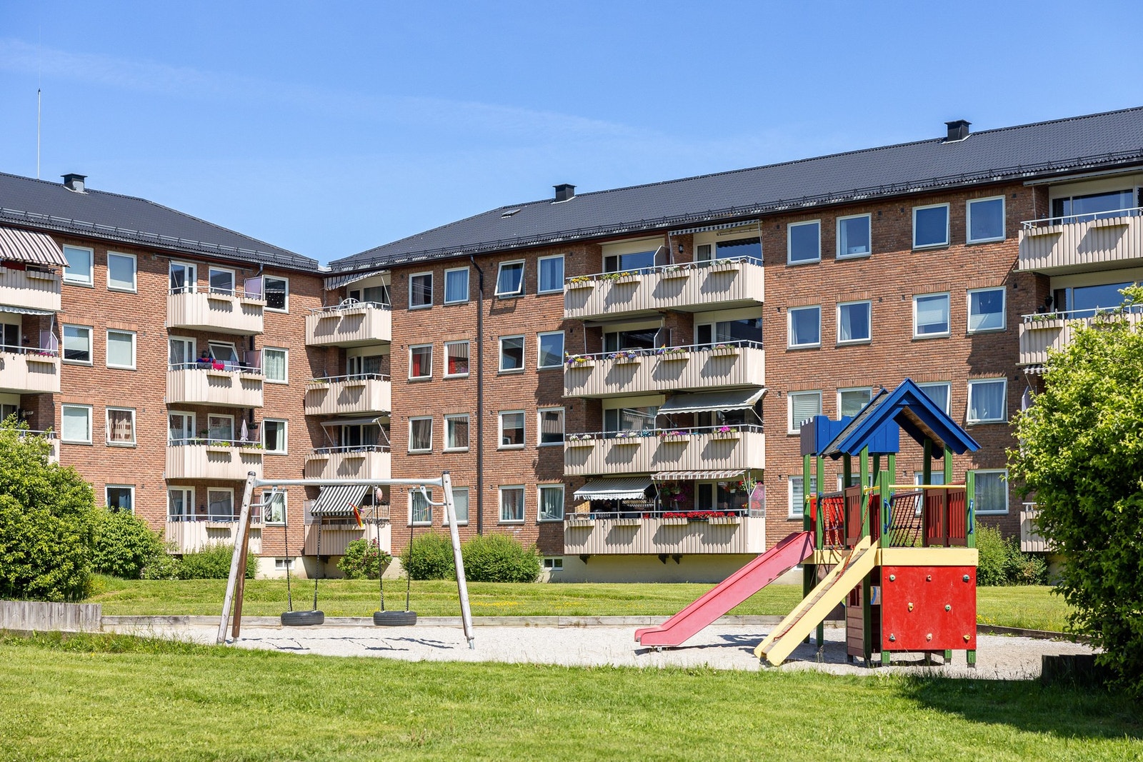 Hyggelige og barnevennlige fellesarealer. Galleribilde