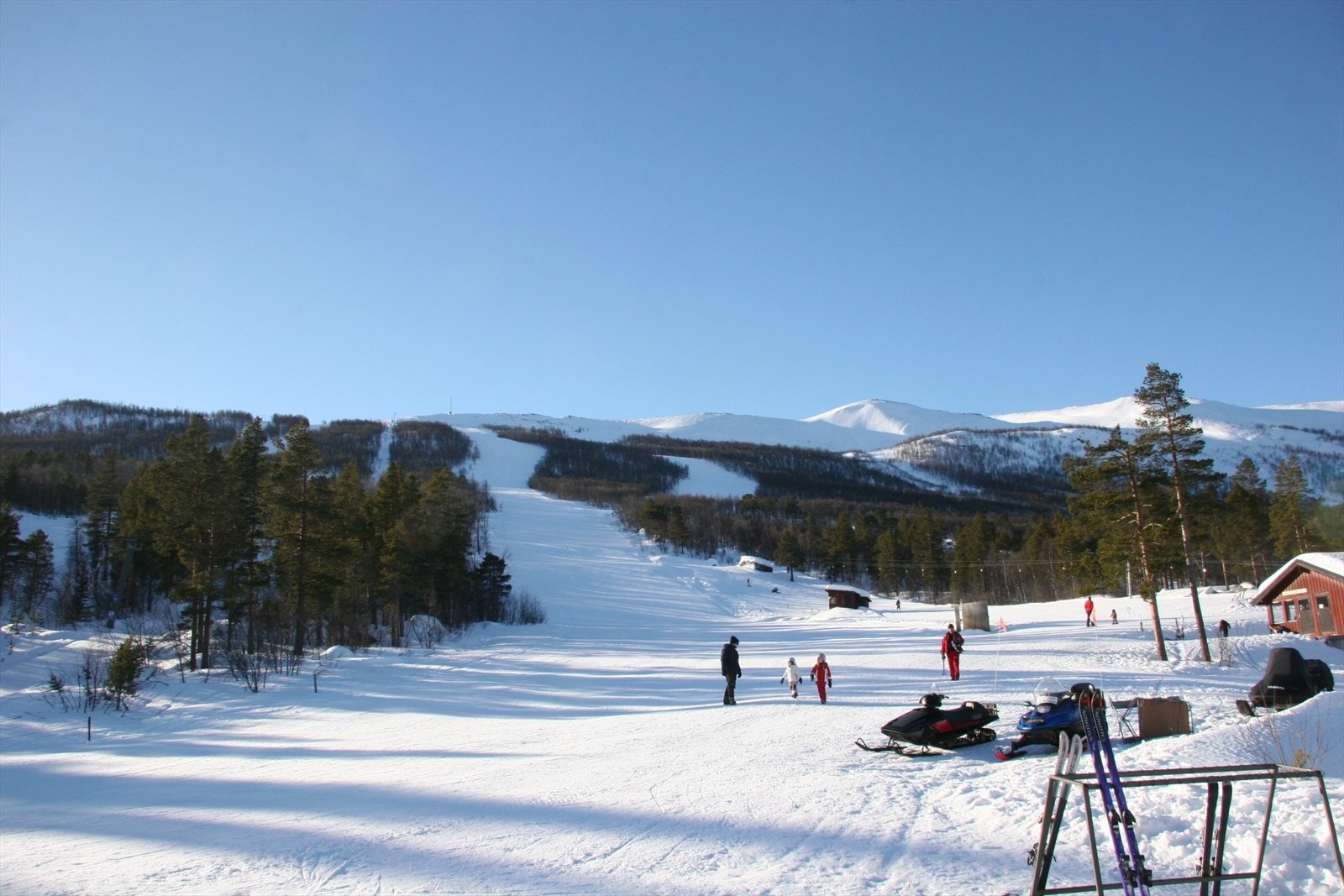 Halligskarvet Skisenter Galleribilde