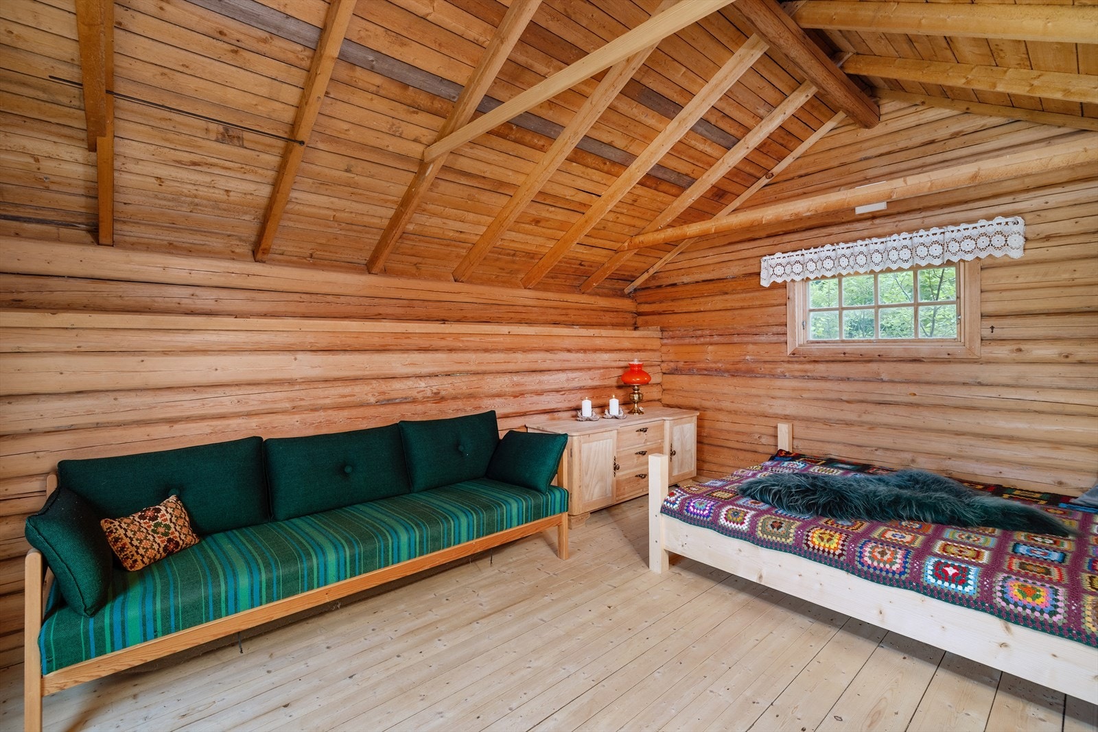 Stabburet holder en enkel og tradisjonell stil. Galleribilde