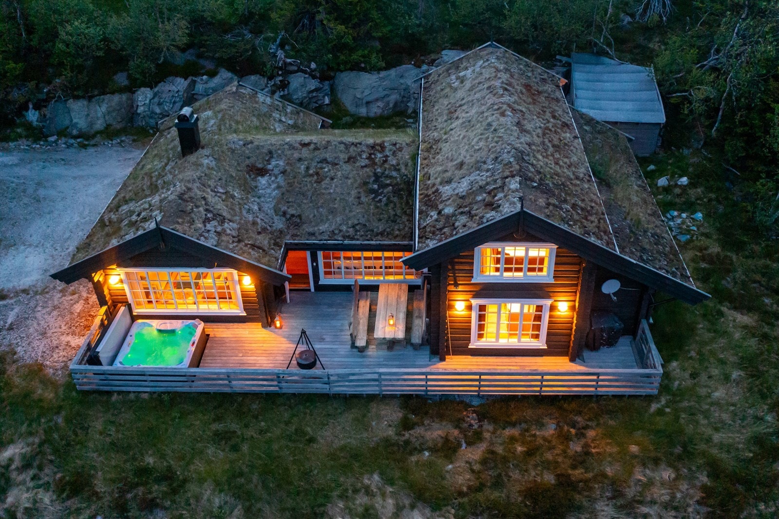 Kveldsstemning Galleribilde