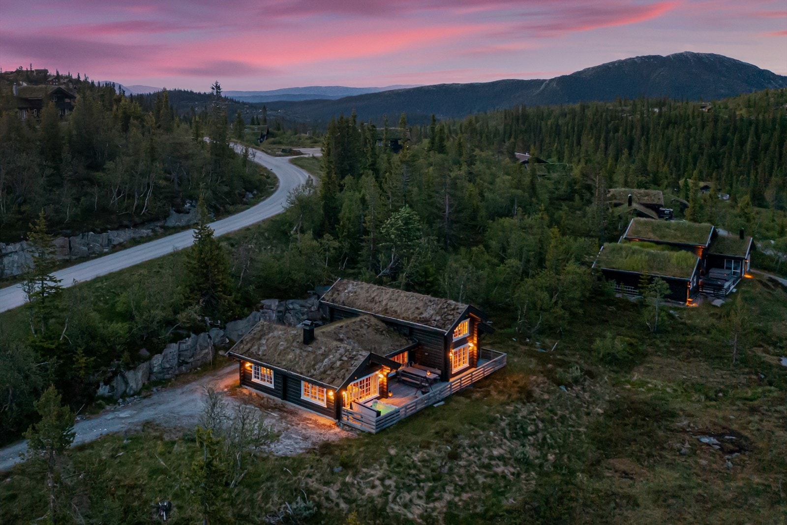 Kveldsstemning Galleribilde