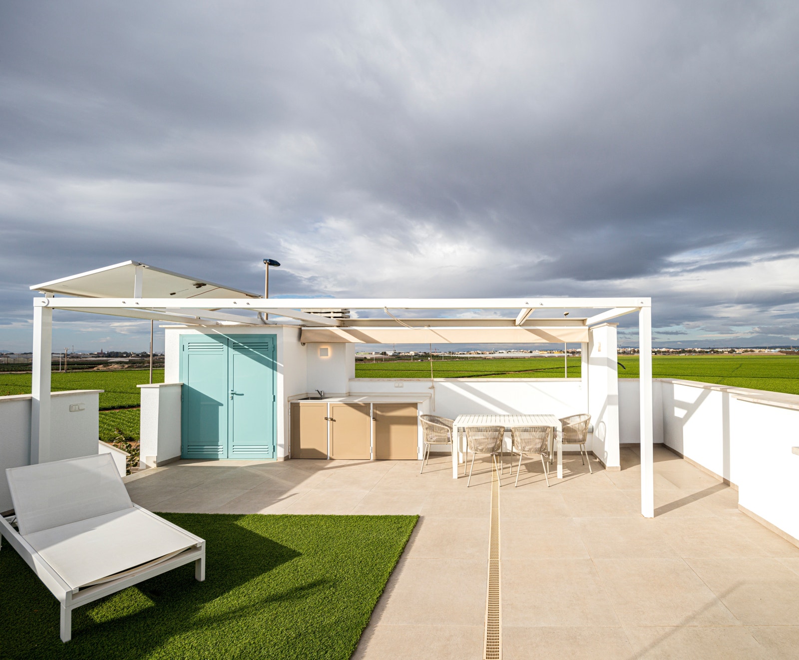 I prosjektet finnes det også penthouse-leiligheter med takterrasse Galleribilde