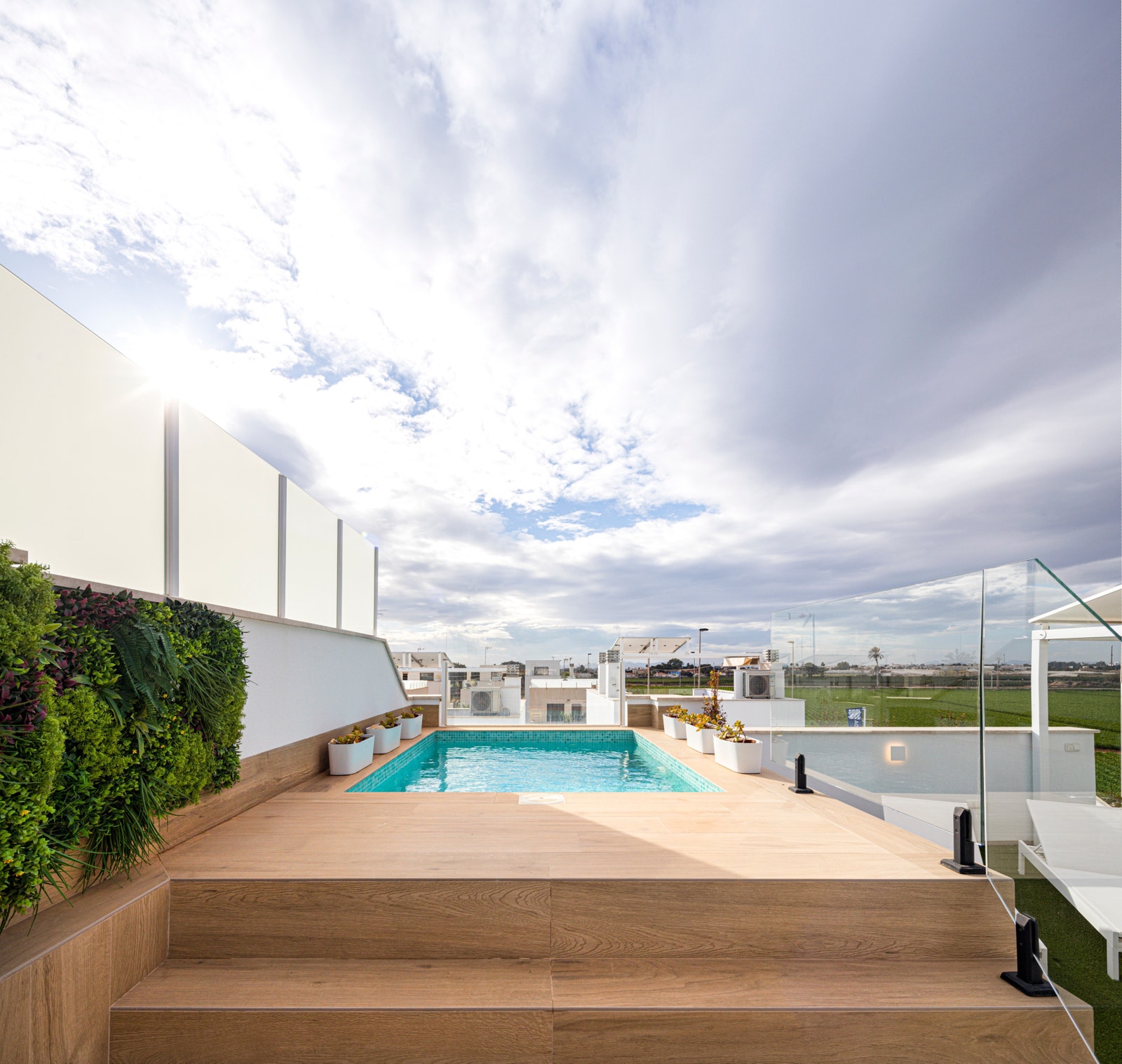 I prosjektet finnes det også penthouse-leiligheter med takterrasse Galleribilde