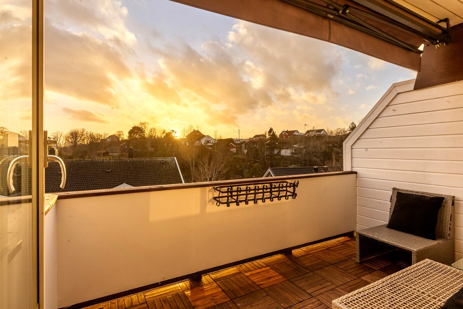 Fra stuen er det utgang til balkong på 7 m². Galleribilde