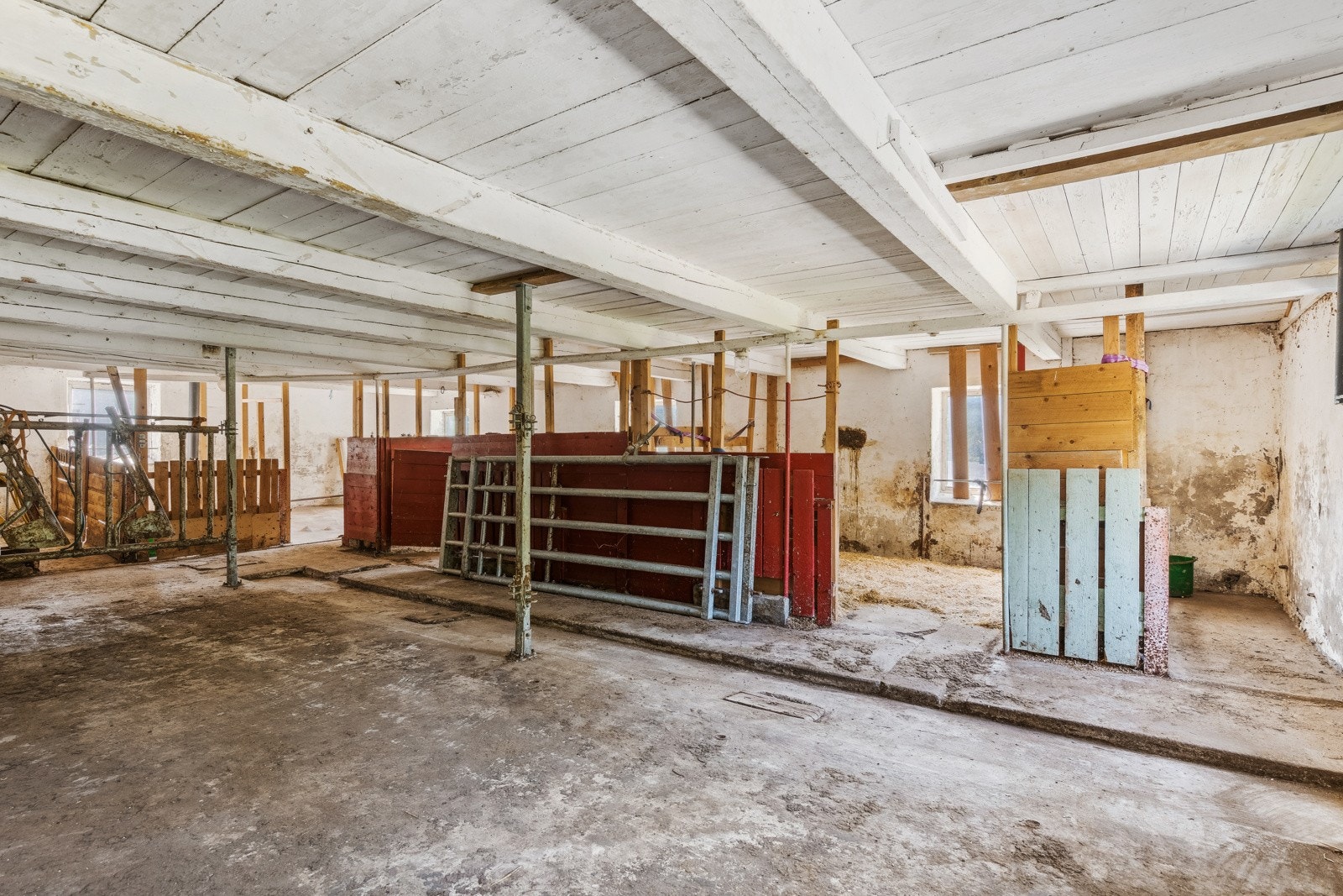 1. etasje har vært benyttet som fjøs Galleribilde