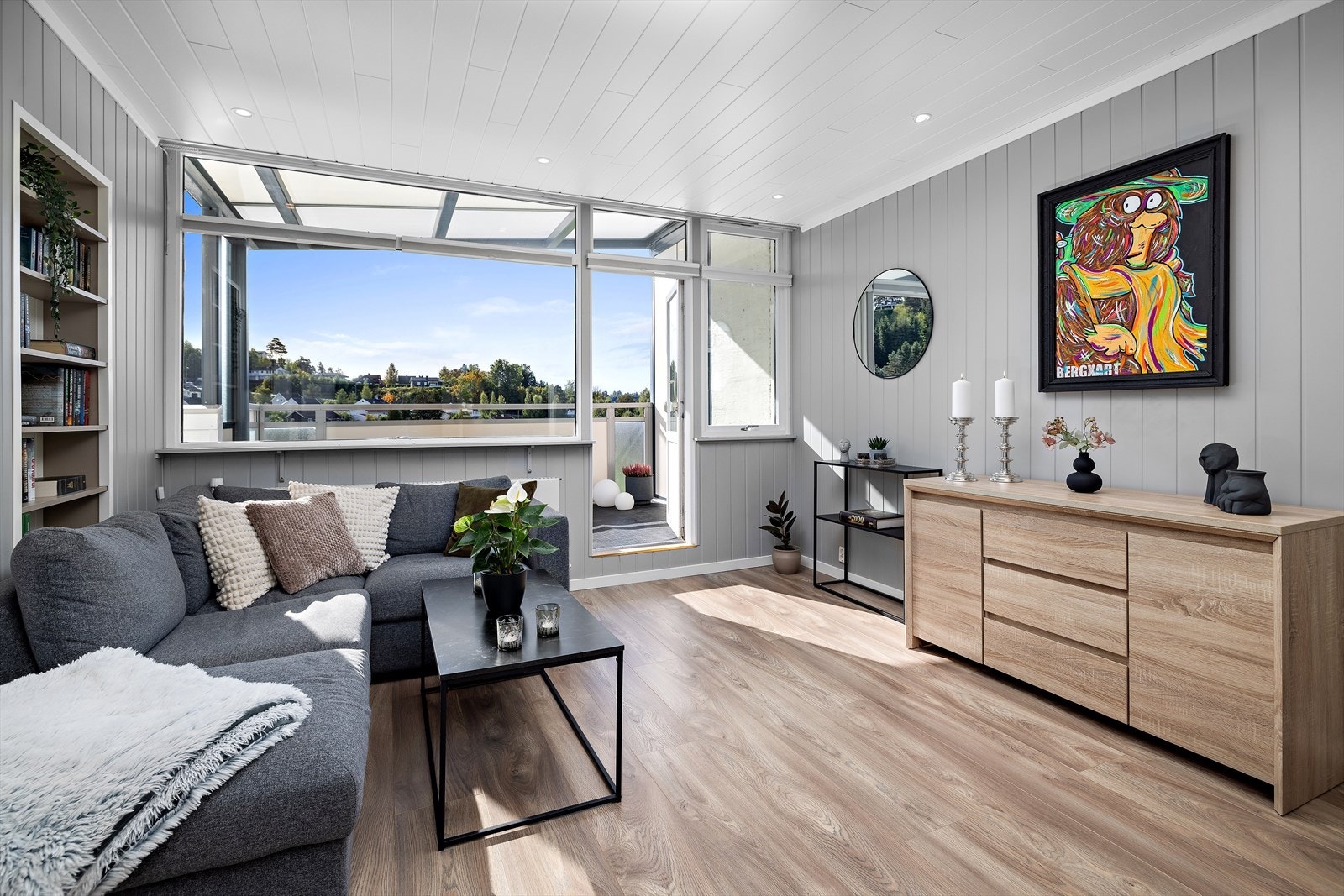 Utgang til balkong Galleribilde