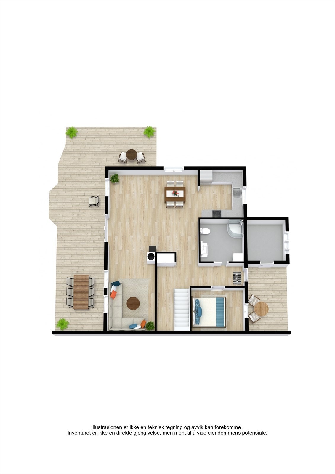 1. etg. Galleribilde