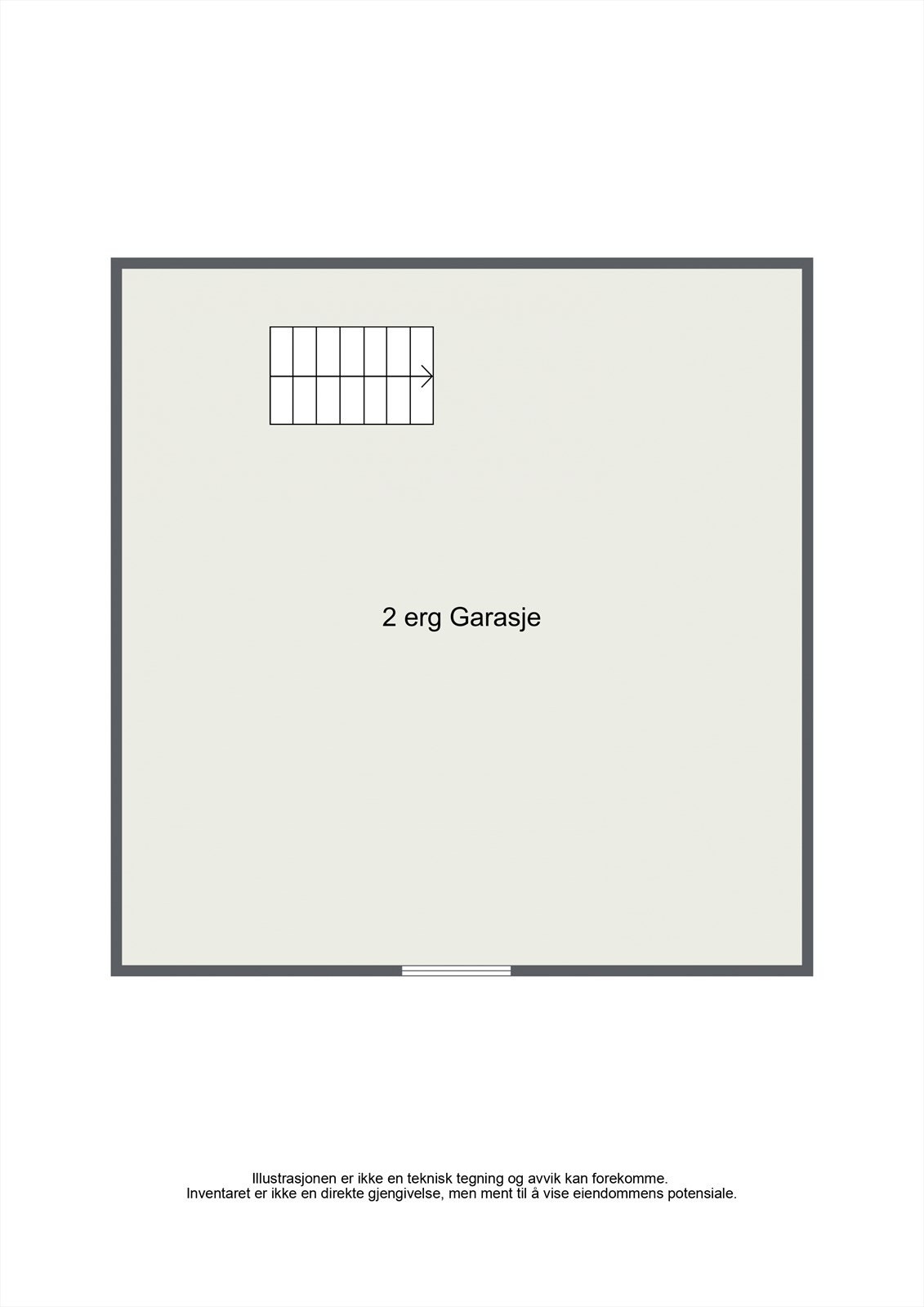 Loft på garasjen Galleribilde