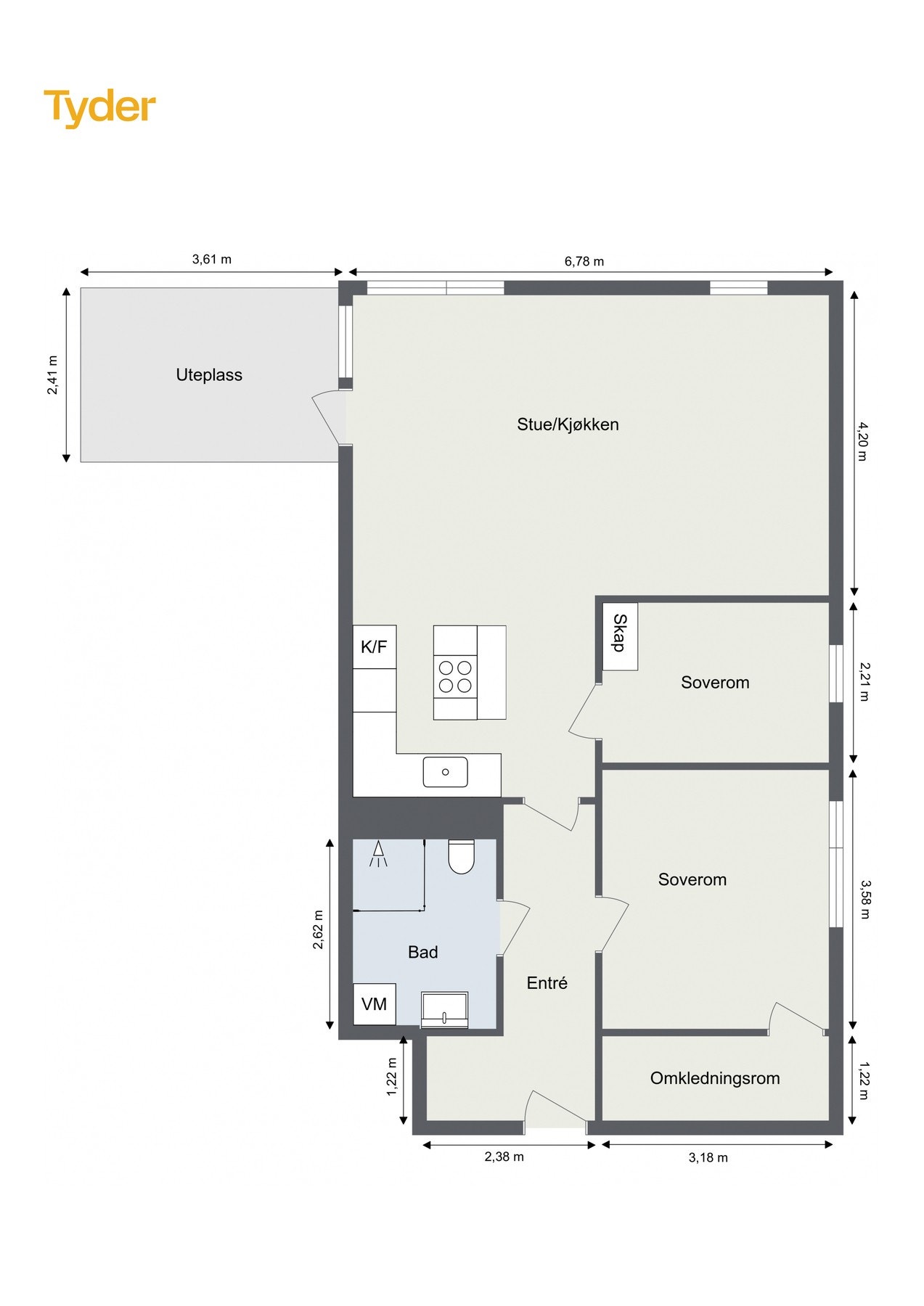 Plantegning. Galleribilde