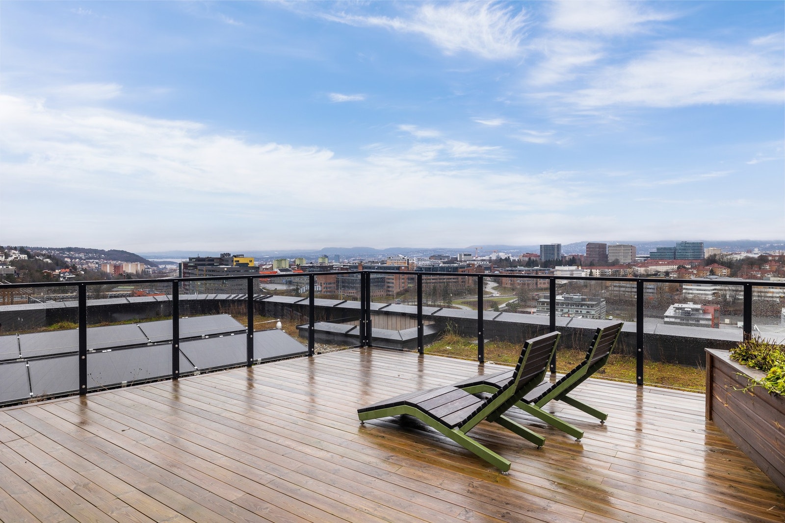 Felles takterrasse Galleribilde