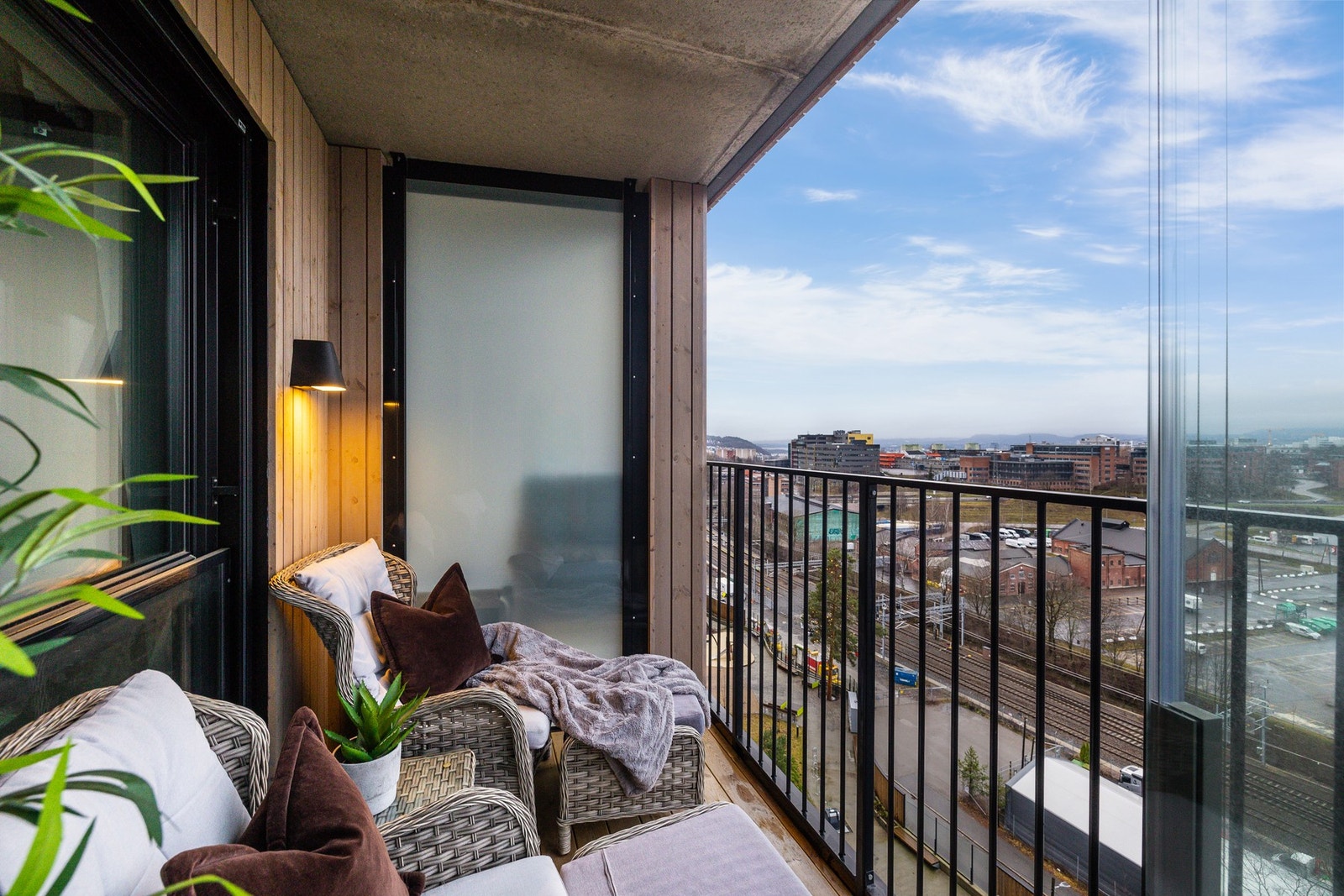 God plass til utemøblement Galleribilde