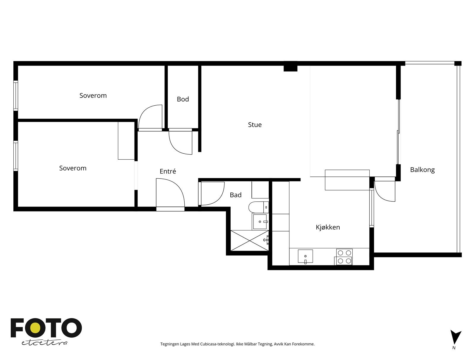 Ikke målbare planskisse. Galleribilde