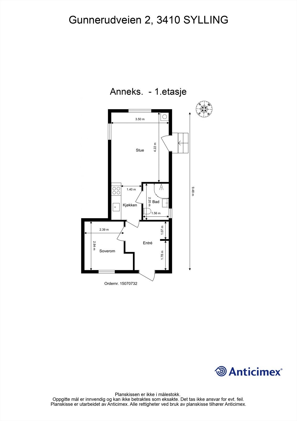Plantegning - Anneks Galleribilde