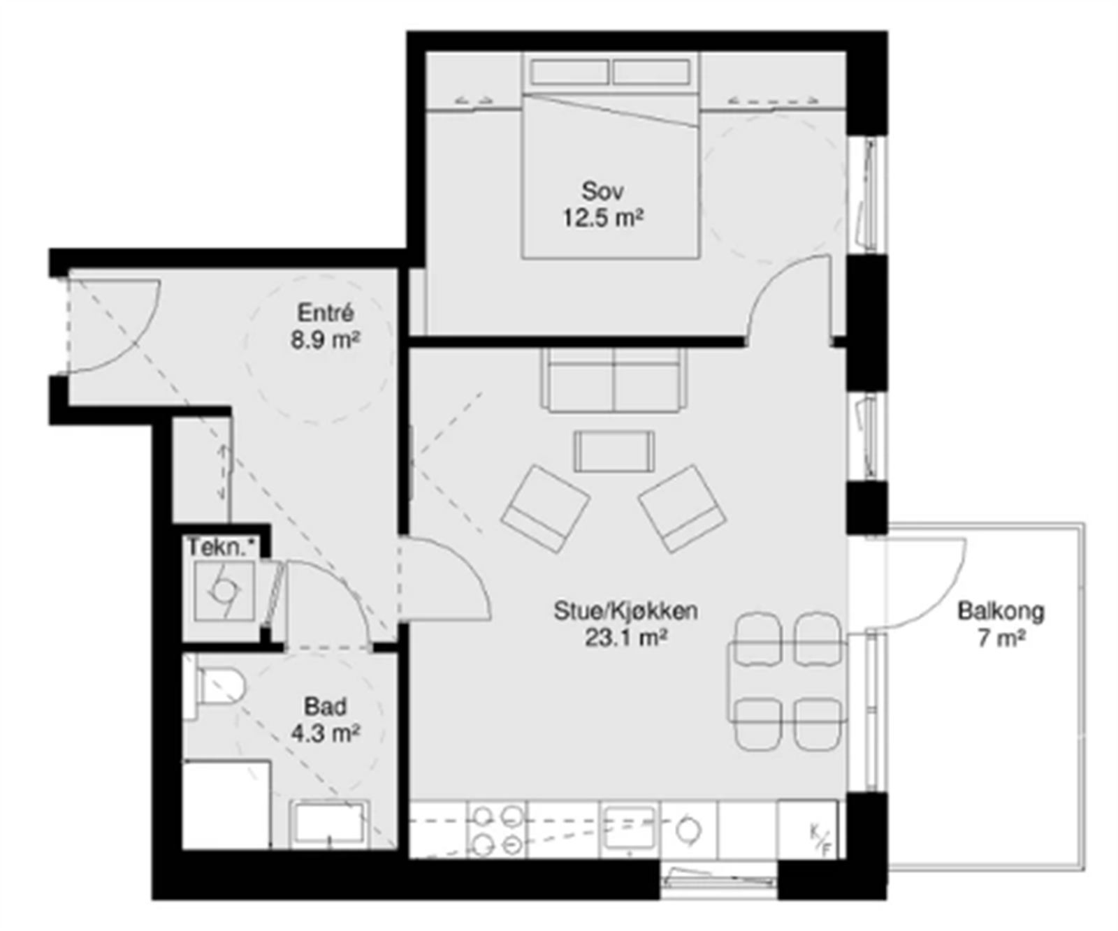 Plantegning. Galleribilde