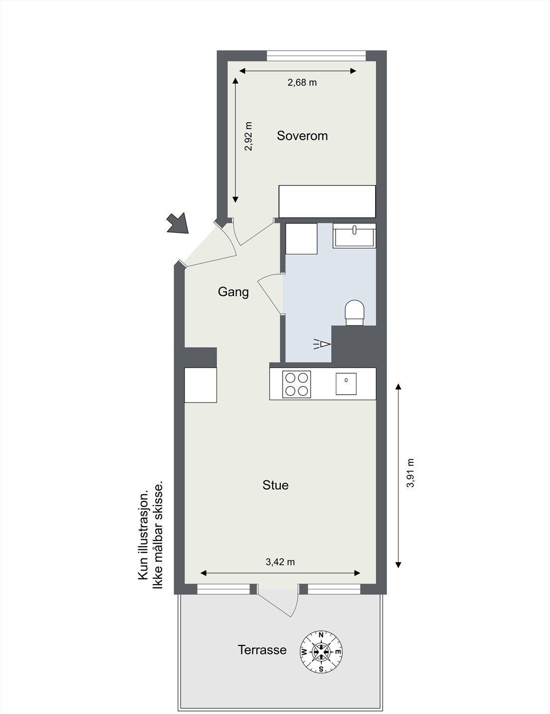 Plantegning. Galleribilde