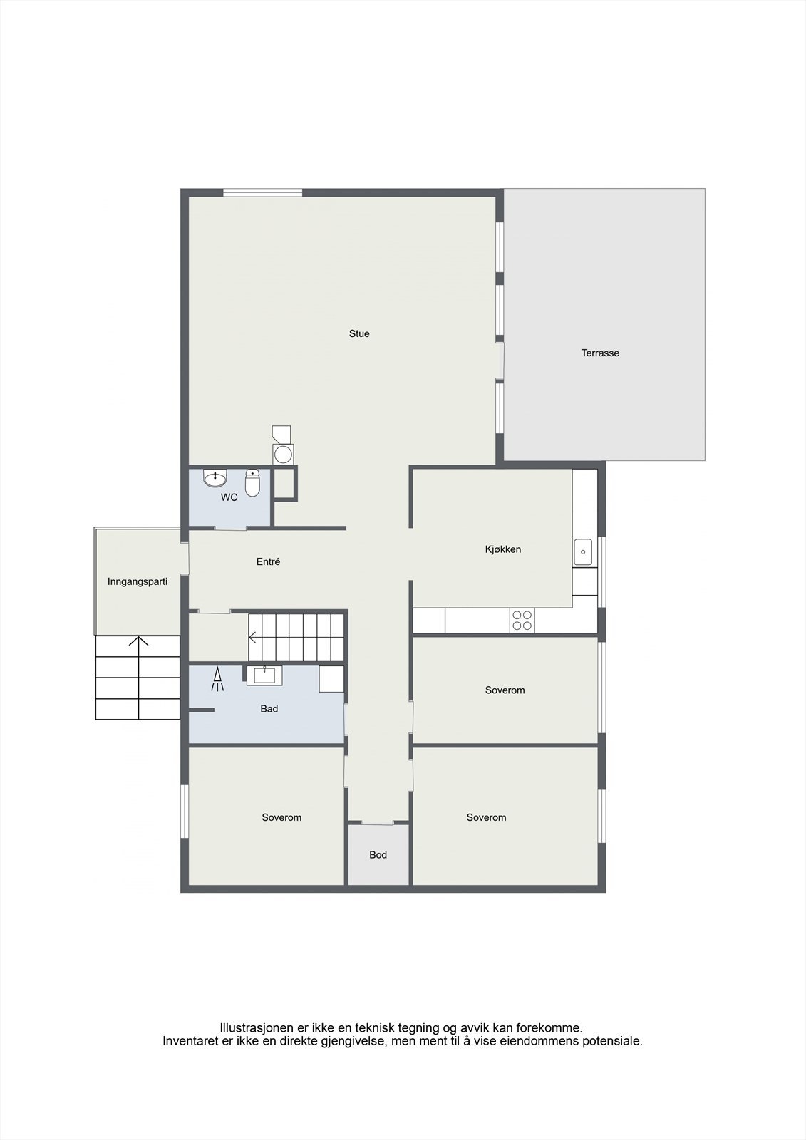 2D 1. etasje Galleribilde