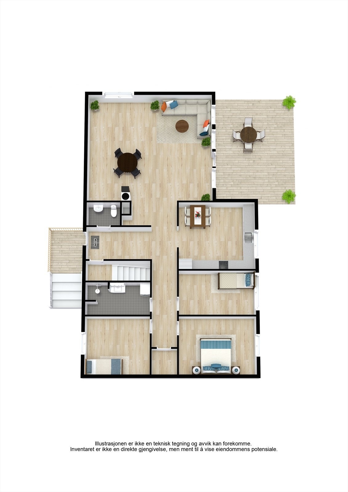 3D 1. etasje Galleribilde