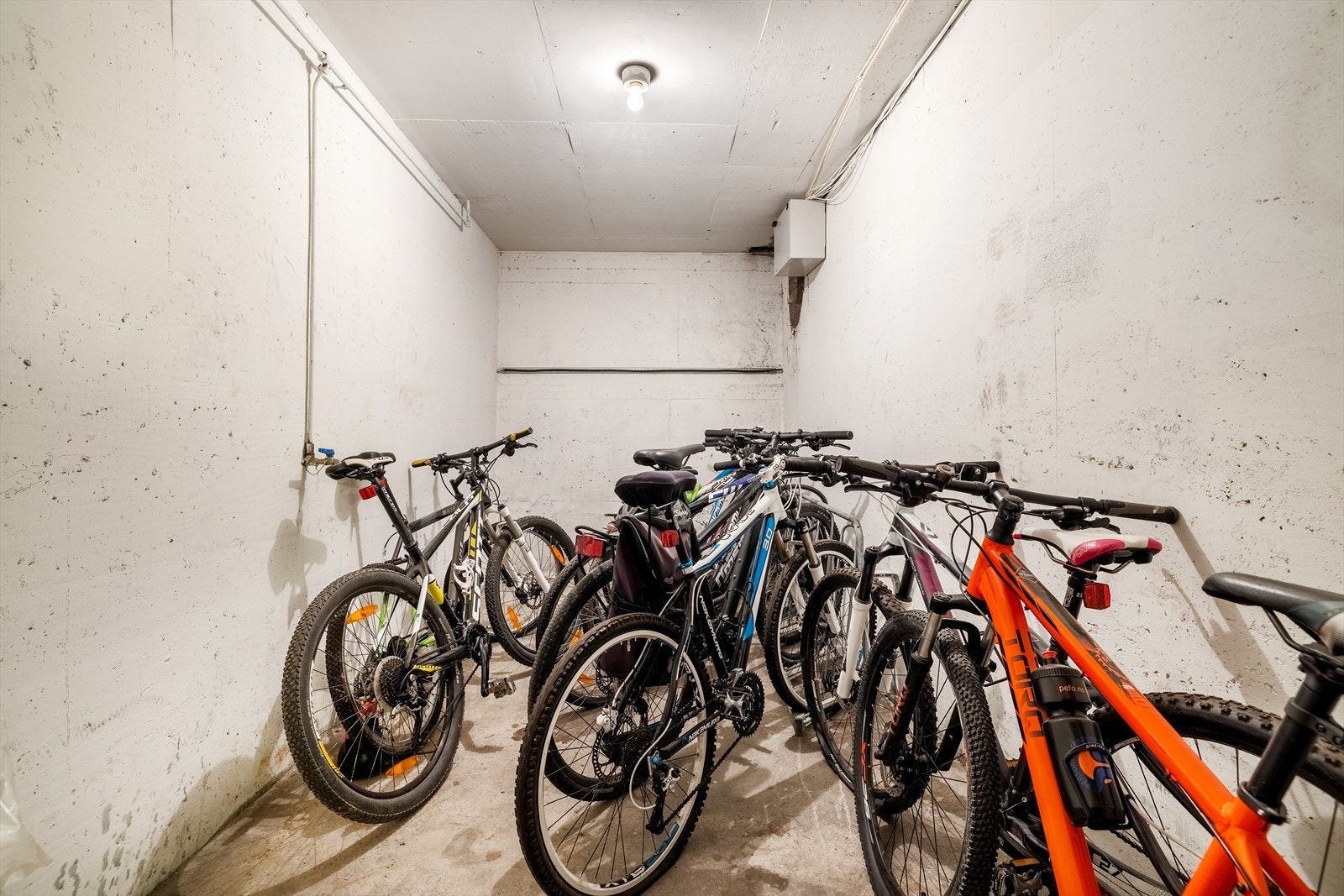 I tillegg til kaldbod, lagringsbod er det også rom for sykler Galleribilde