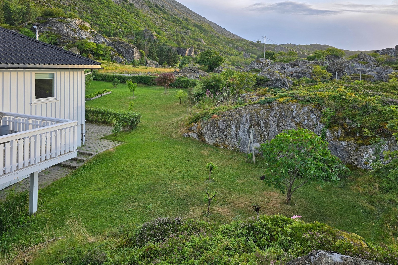 Pent opparbeidet tomt Galleribilde